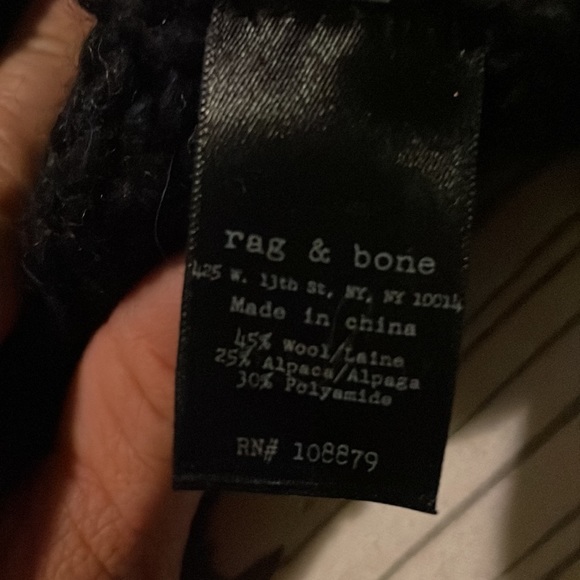Rag and bone sweater size xsm - Picture 4 of 5